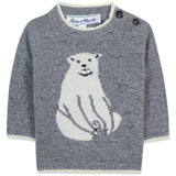 TARTINE ET CHOCOLAT Polar Bear Baby Sweater