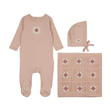 Geo-Floral Layette Set