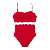 High Waisted Bikini in Rhode Island Red (Women's)