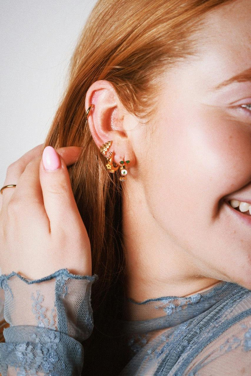 Holiday Tree Stud Earrings