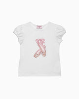 Carnation Ballet Shoe T-Shirt