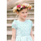 Camelia Mint Organza Sleeves Dress