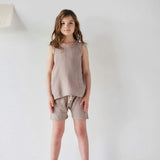Kids Gauze Oversized Short