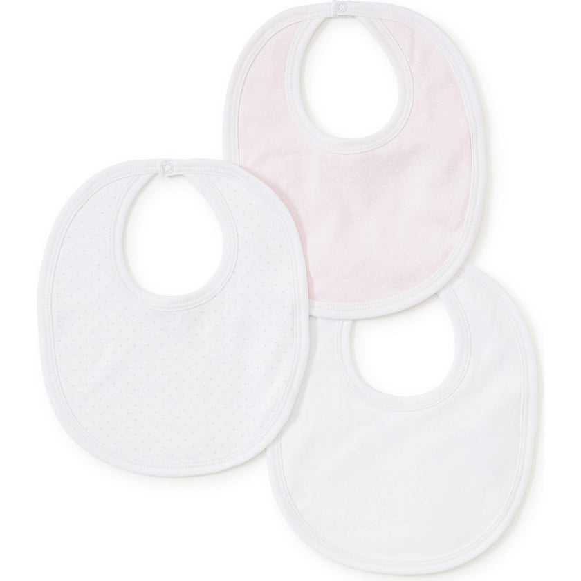 3pc Dotted Bib Set