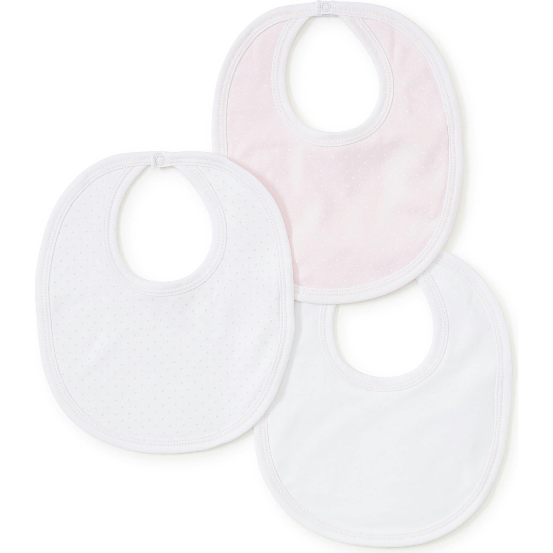 3pc Dotted Bib Set