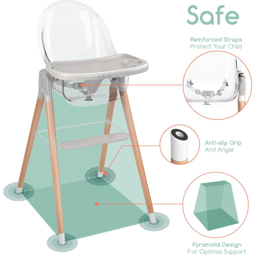 Children of Design 6 in 1 Deluxe High Chair