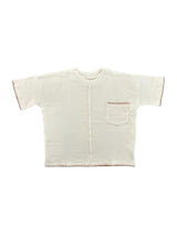 Hand-Embroidered French Terry Top