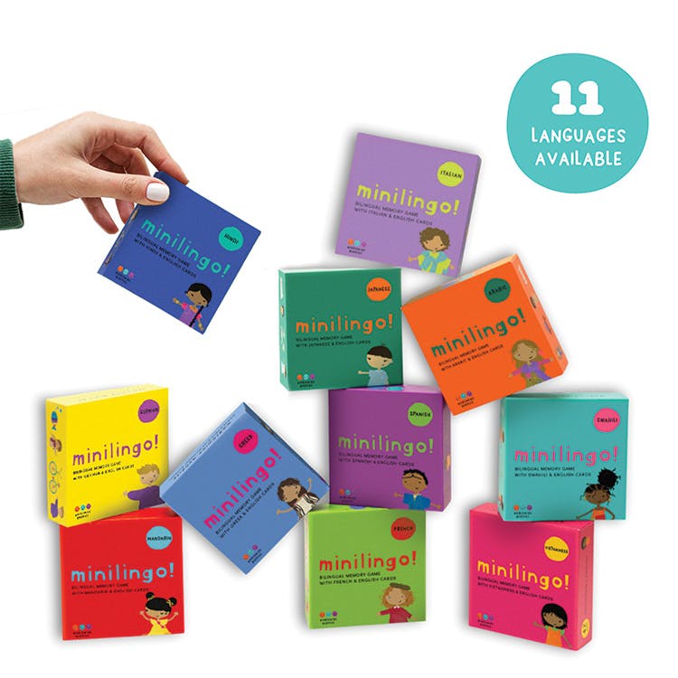 Minilingo, Italian/English Flashcards