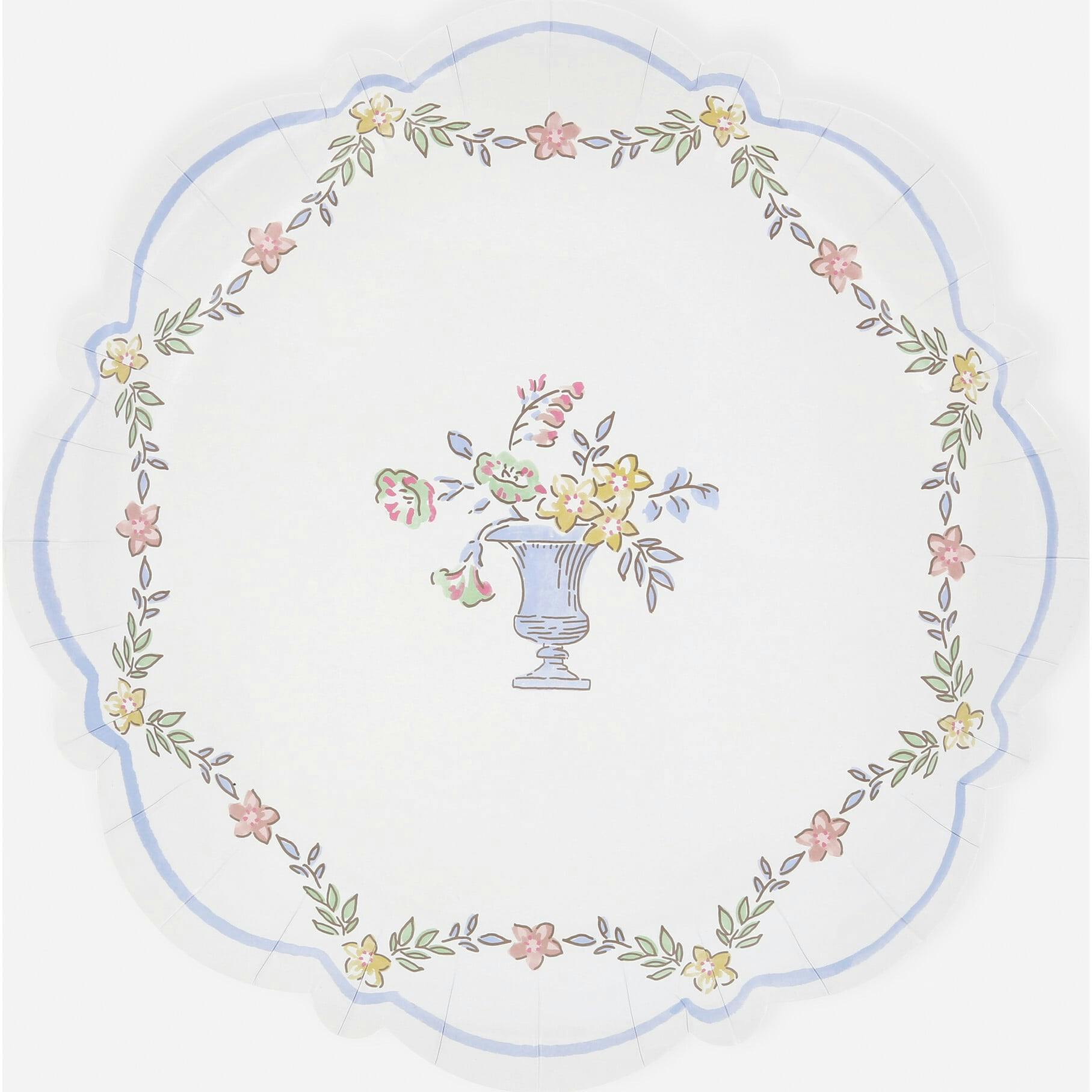 Chintz Border Side Plates