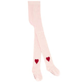 BONTON Mippy Heart Tights - Rose Baby
