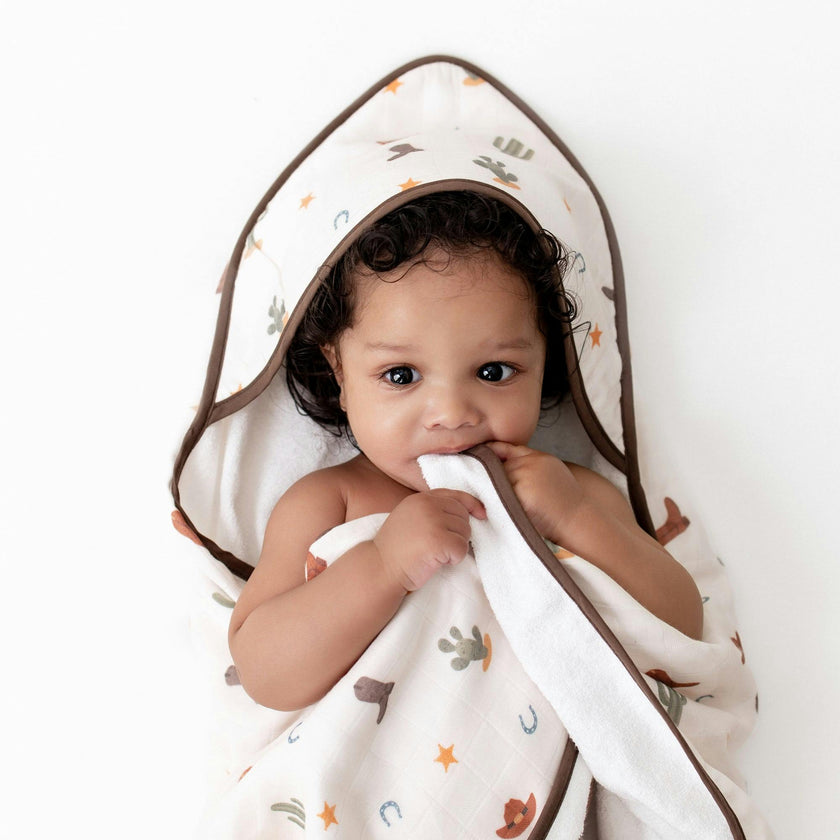 Western Hooded Towel Set