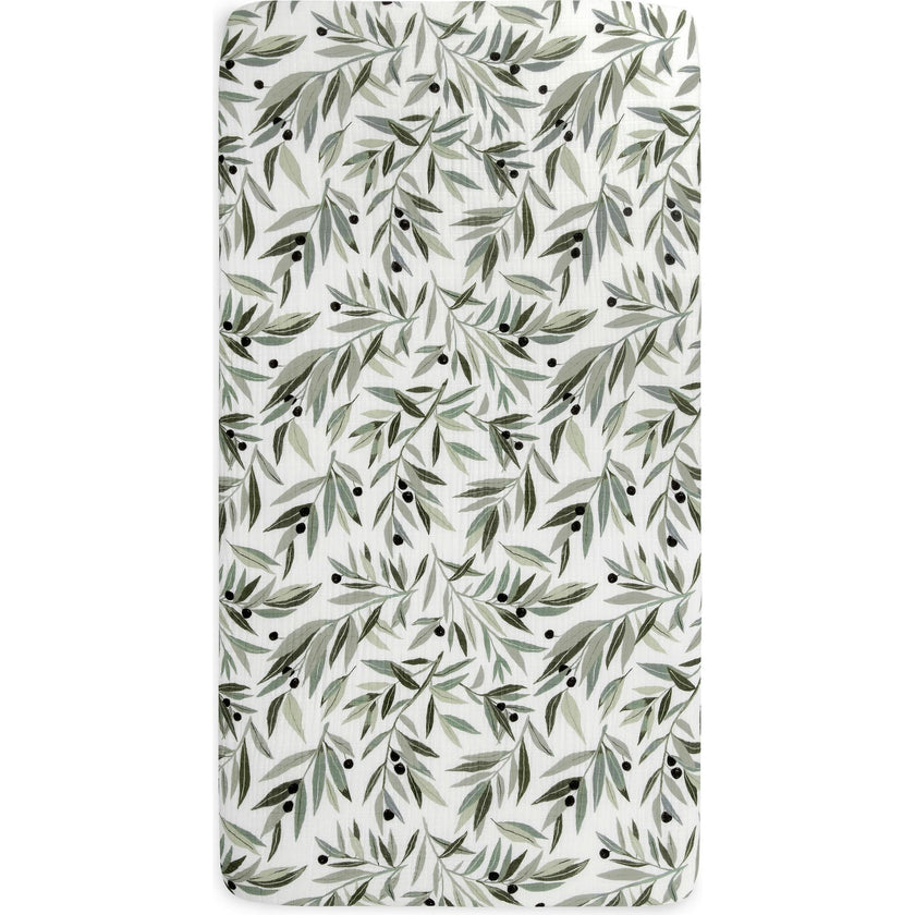Organic Muslin Cotton Crib Sheet