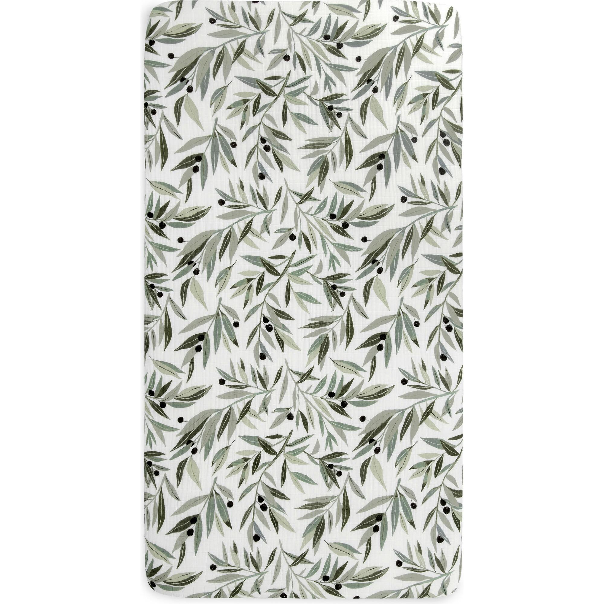 Organic Muslin Cotton Crib Sheet