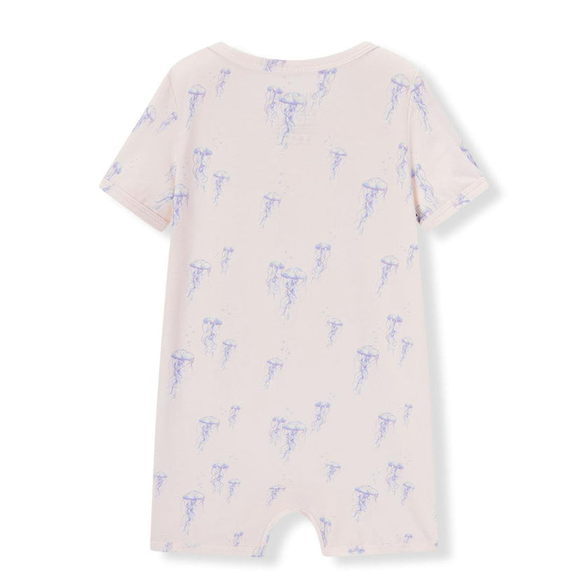 Sunset Jellyfish Cotton Stretch Shortall