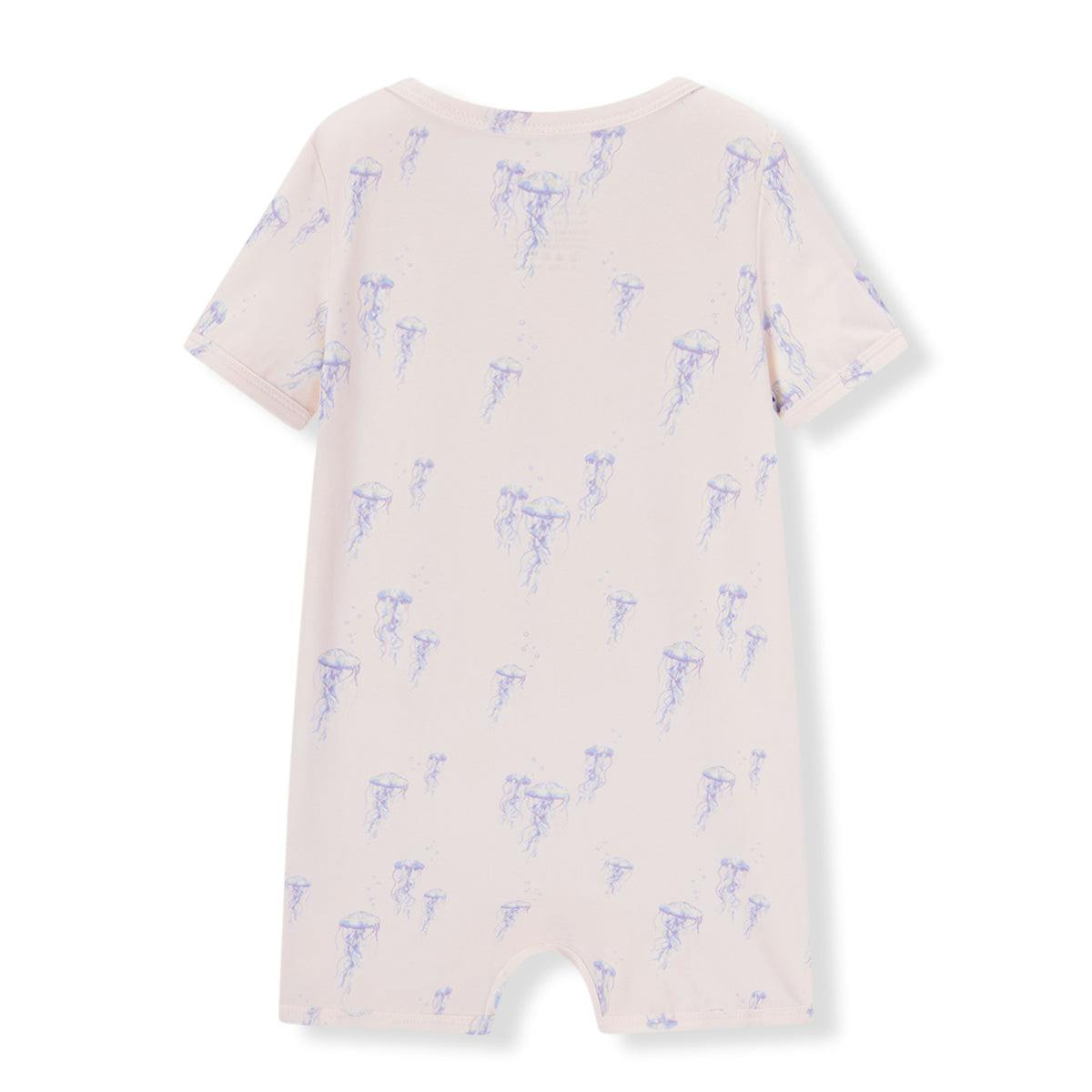 Sunset Jellyfish Cotton Stretch Shortall