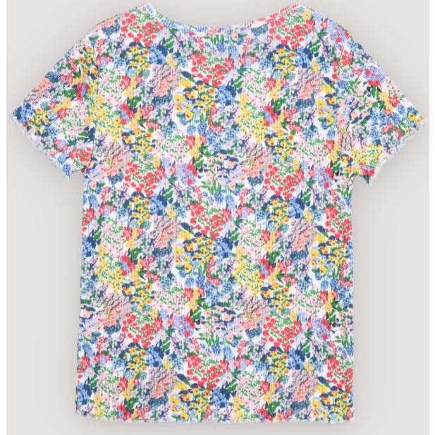 TNS Rib Tee Verbena Print