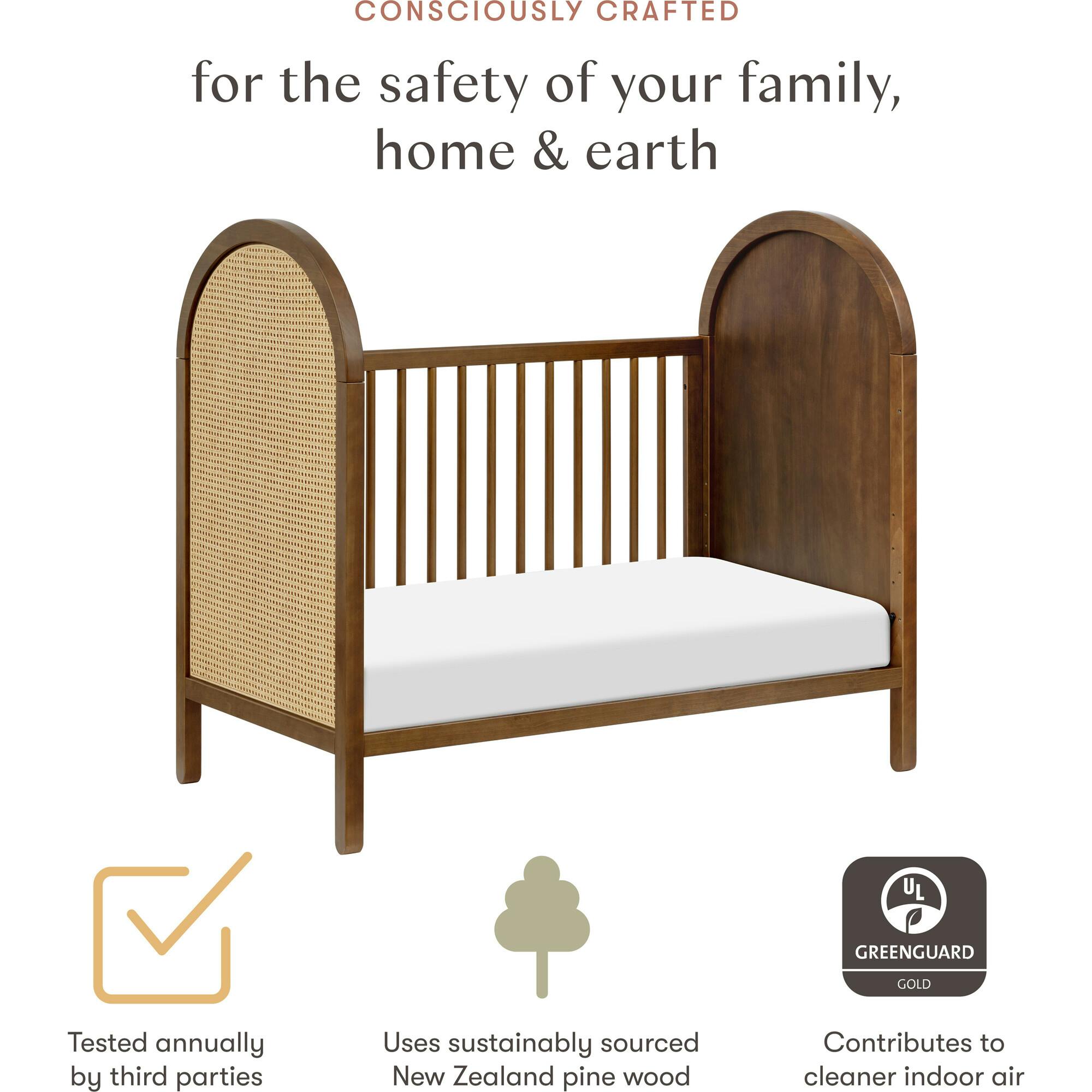 Bondi Cane 3-in-1 Convertible Crib with Toddler Bed Conversion Kit