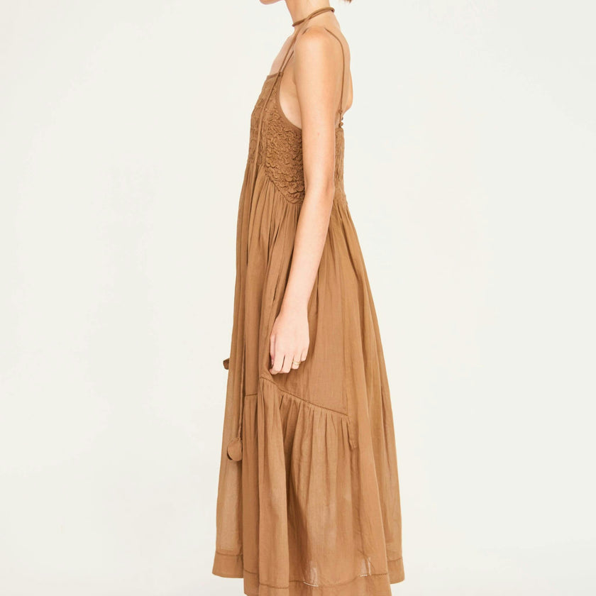 Janeiro Dress in Brownie