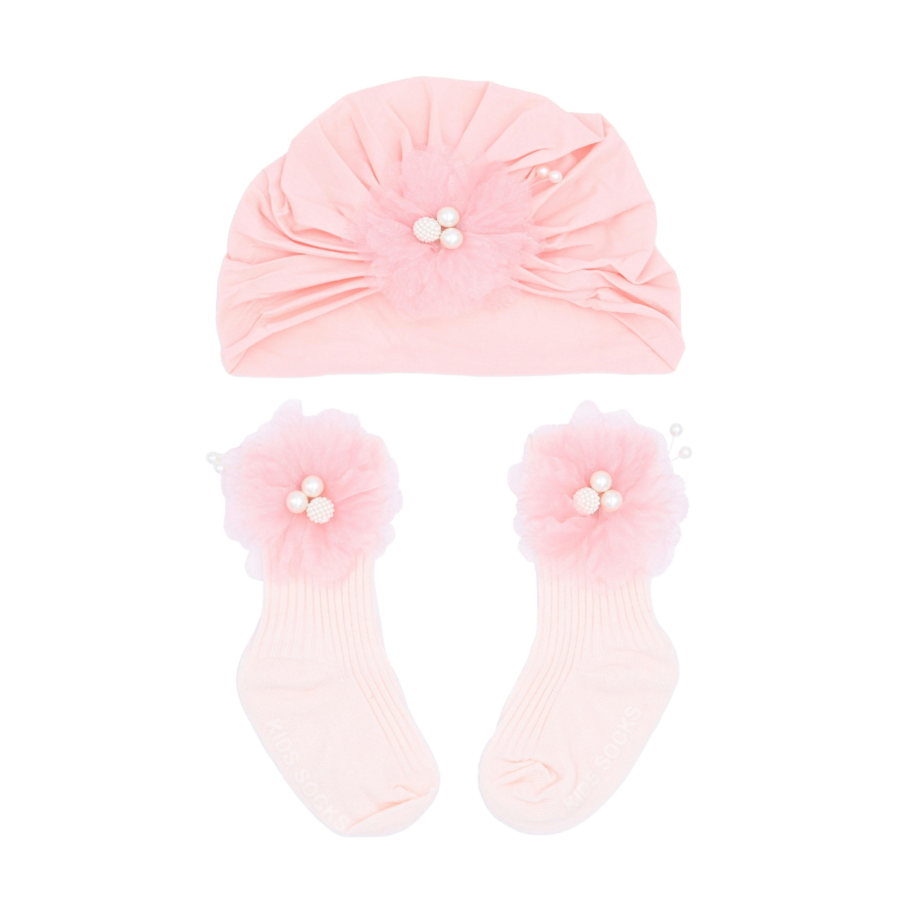 Little Bloom Hat and Sock Gift Set