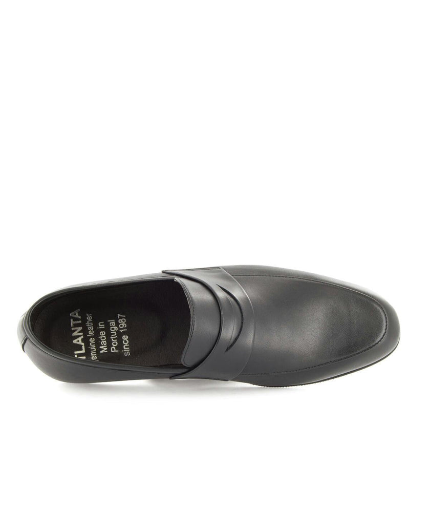 Ceremony Smooth Leather Loafer, Black