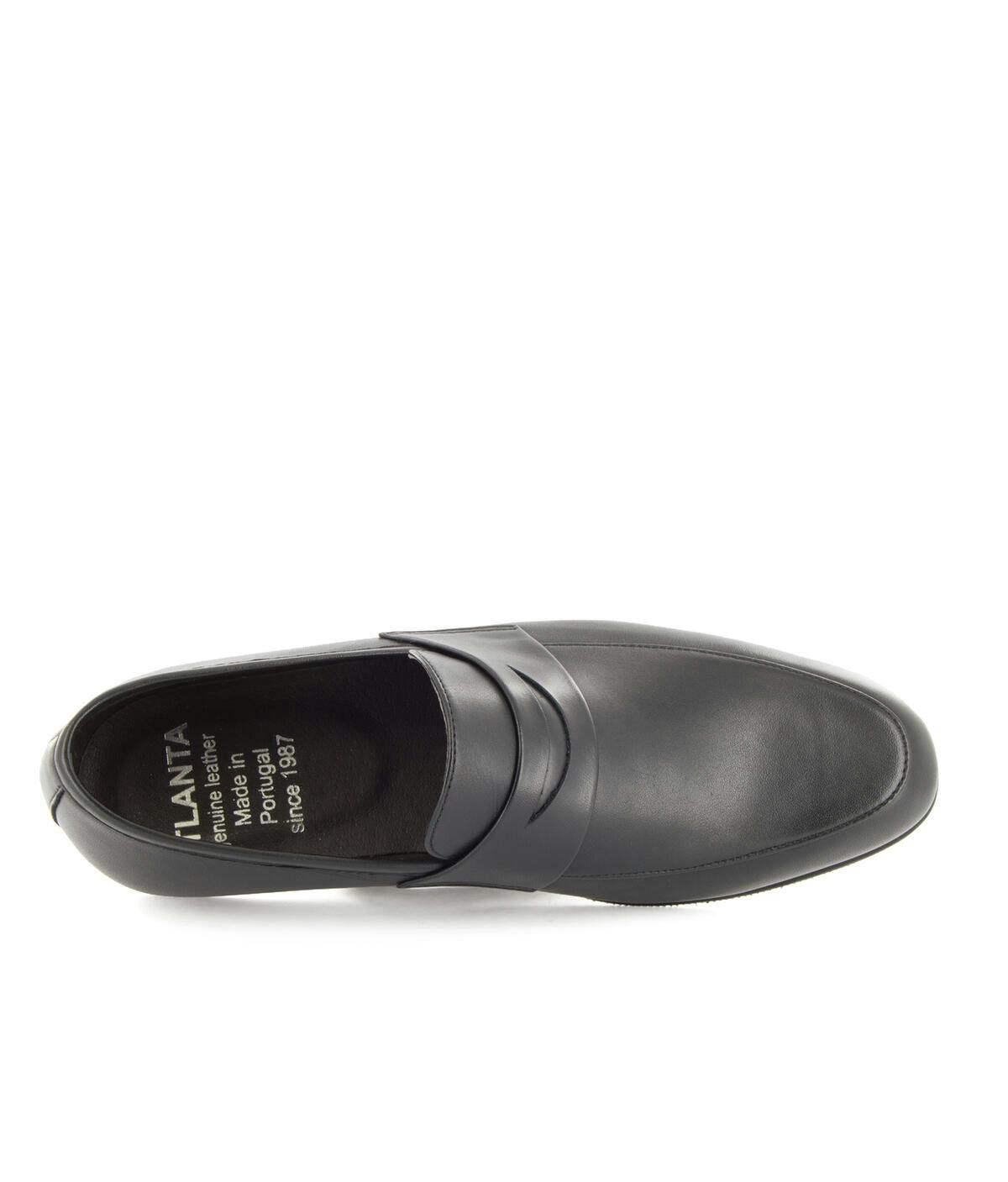 Ceremony Smooth Leather Loafer, Black