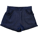 Phoebe Pocket Shorts, Blue