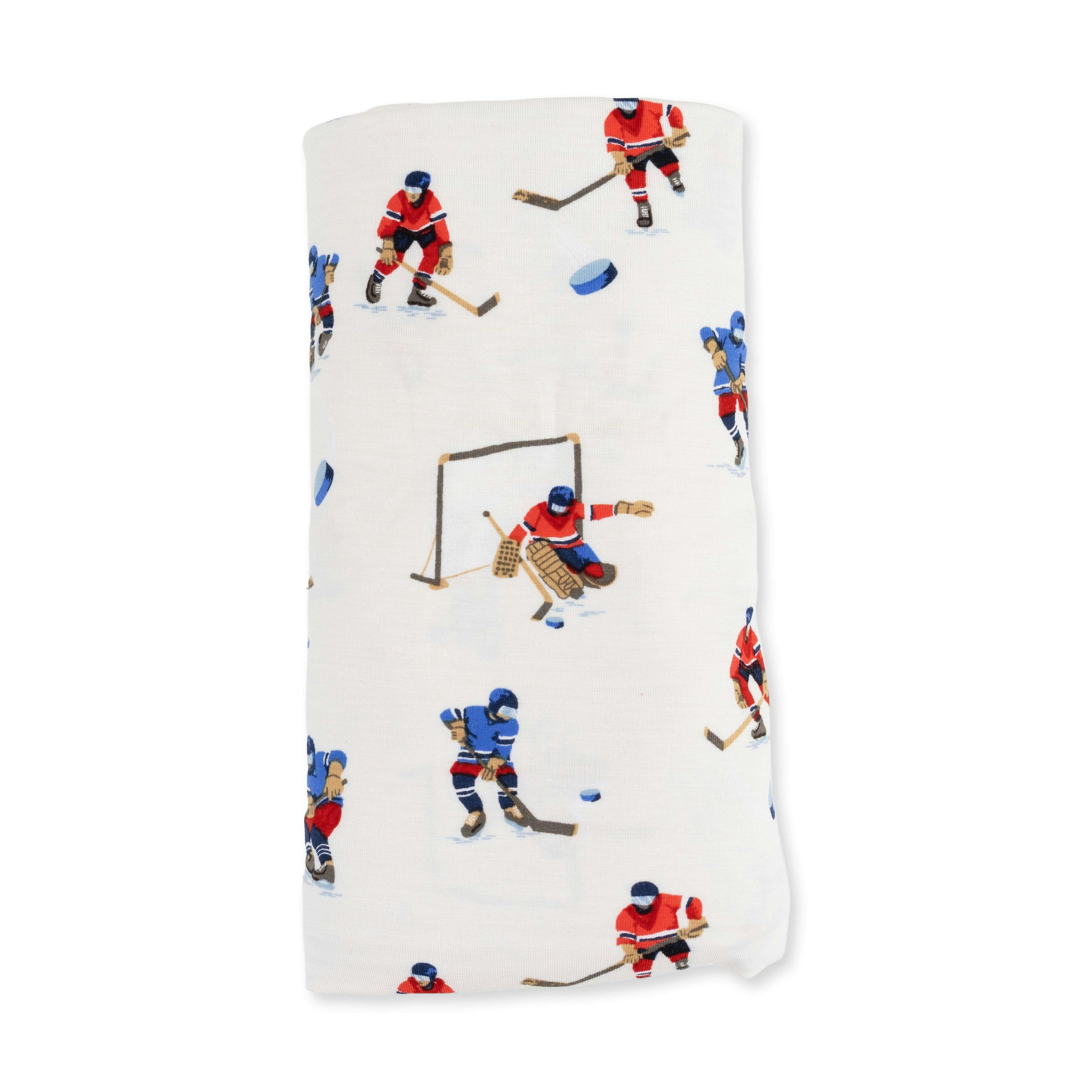 Hockey Players - Swaddle Blanket