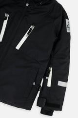 Two Piece Teknik Snowsuit Black And White