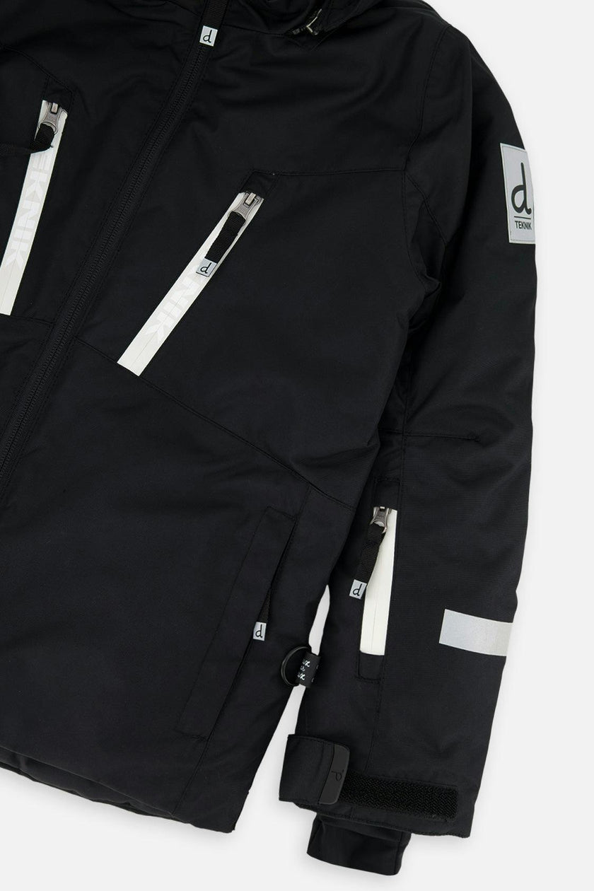 Two Piece Teknik Snowsuit Black And White