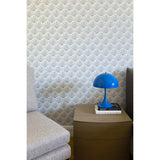 Papier peint MARACAS coloris Bleu compostelle