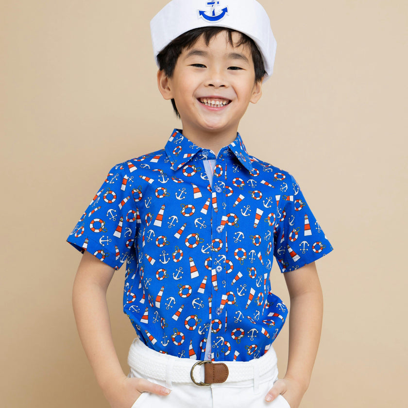Seaside Shirt in Short Sleeves