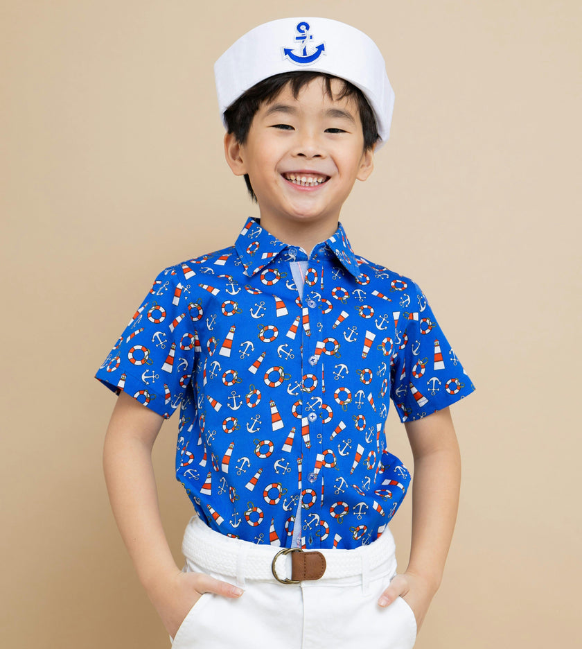 Seaside Shirt in Short Sleeves