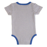 Blue Striped Modal Bodysuit