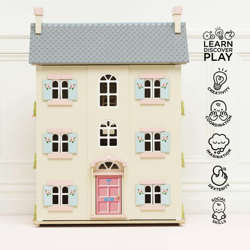 Cherry Tree Hall Wooden Dolls House