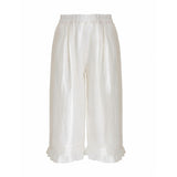 Gray Ruffle Pants Set
