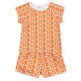 Emery Girls' Short Set - Pep Rally Orange