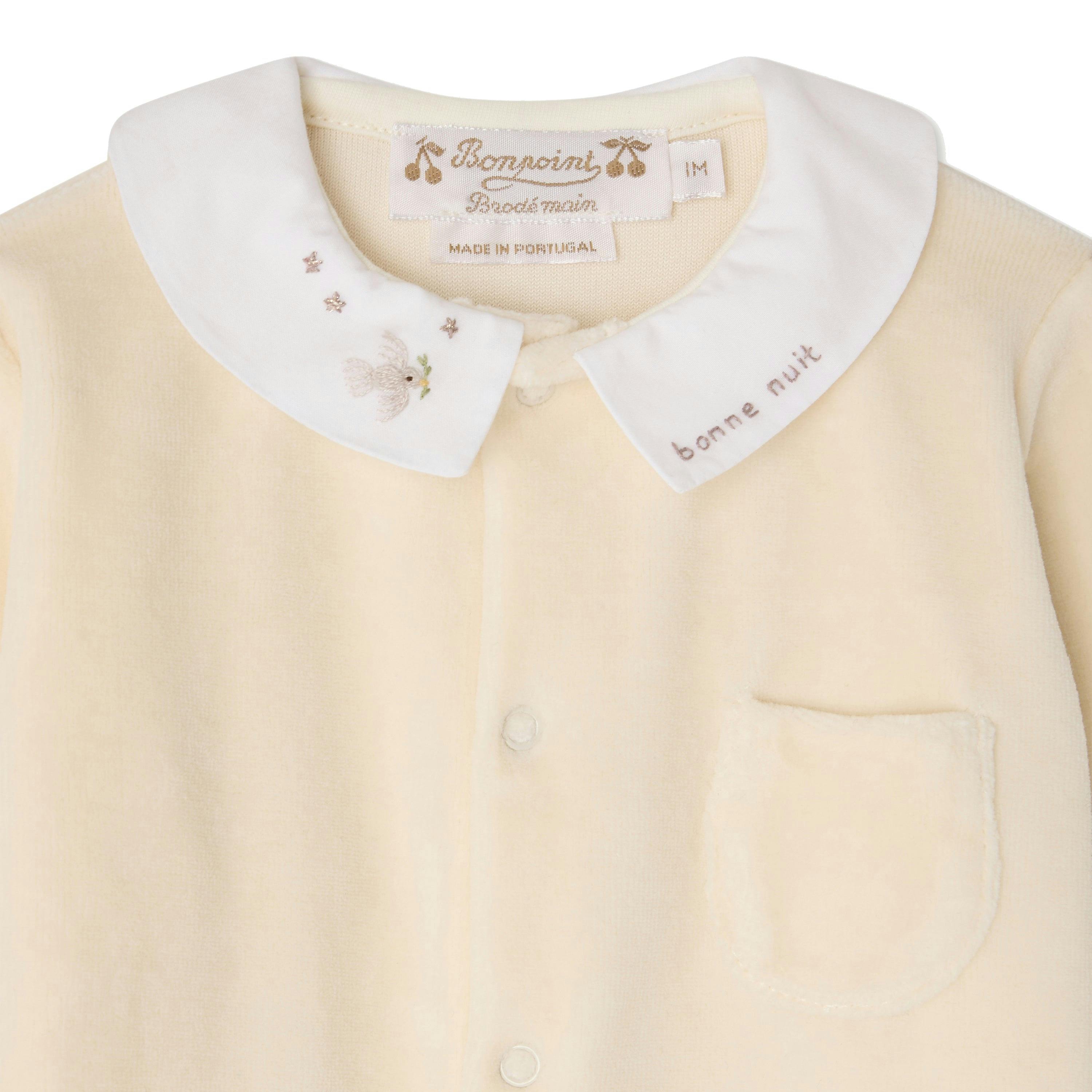 BONPOINT Tilouan Bonne Nuit Pajamas - Cream