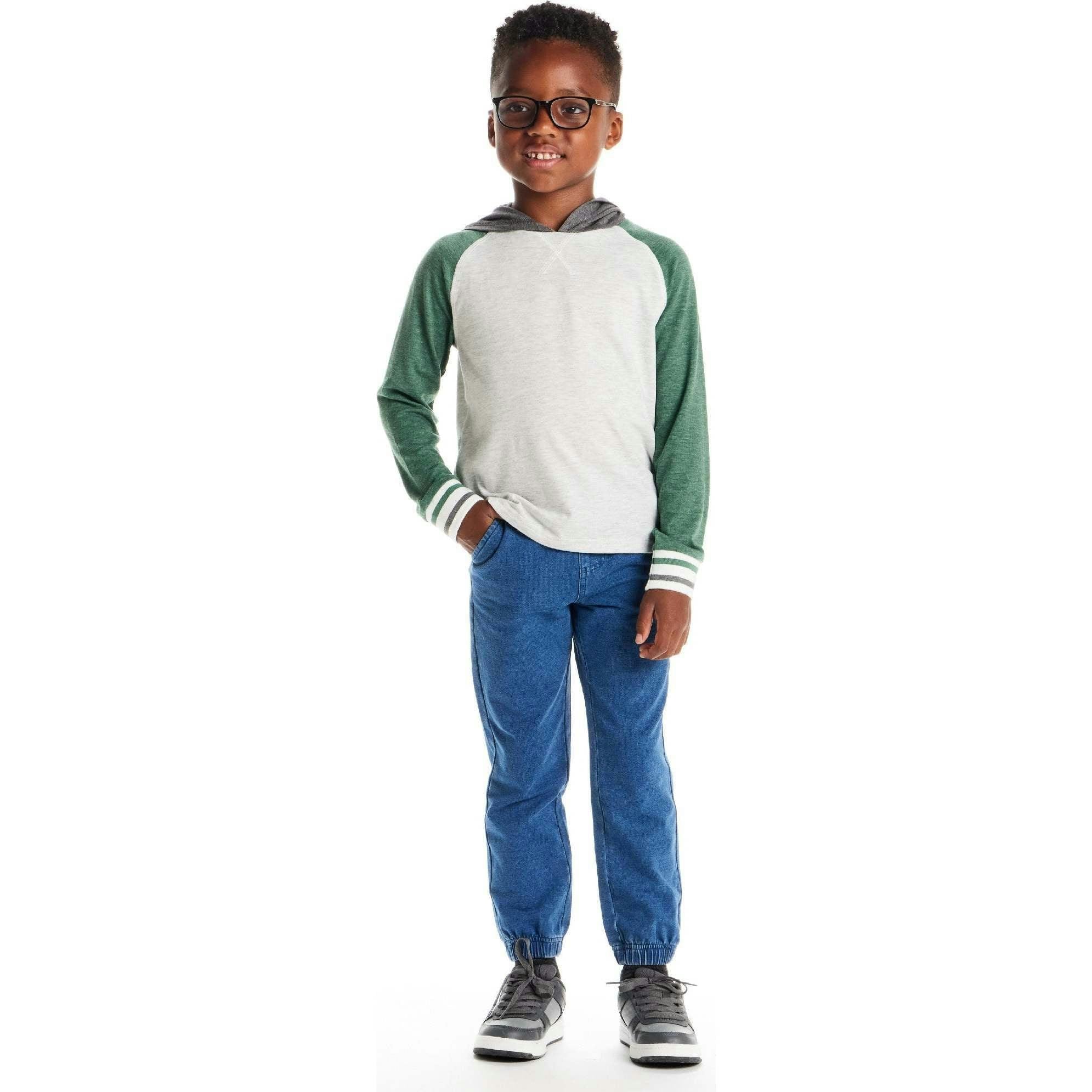 Kids Lightweight Raglan Hoodie Tee