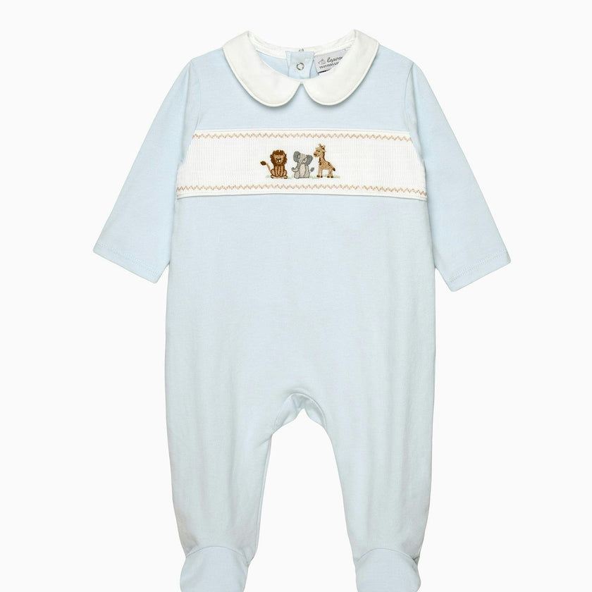 Baby Augustus & Friends Smocked Onesie