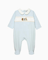 Baby Augustus & Friends Smocked Onesie