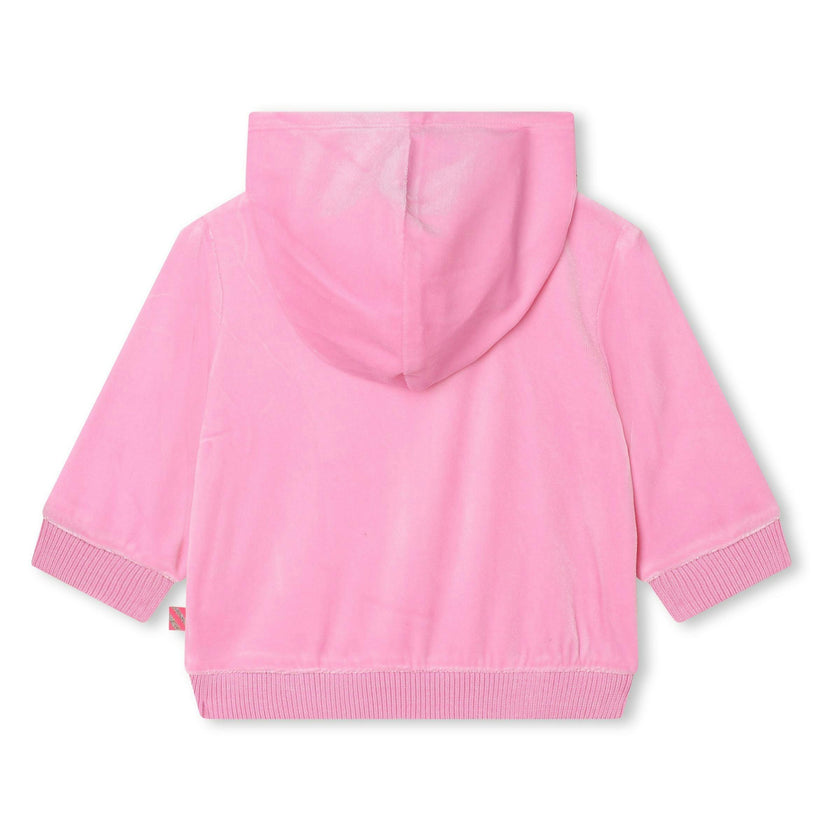 Pink Rainbow Zip Up Hoodie