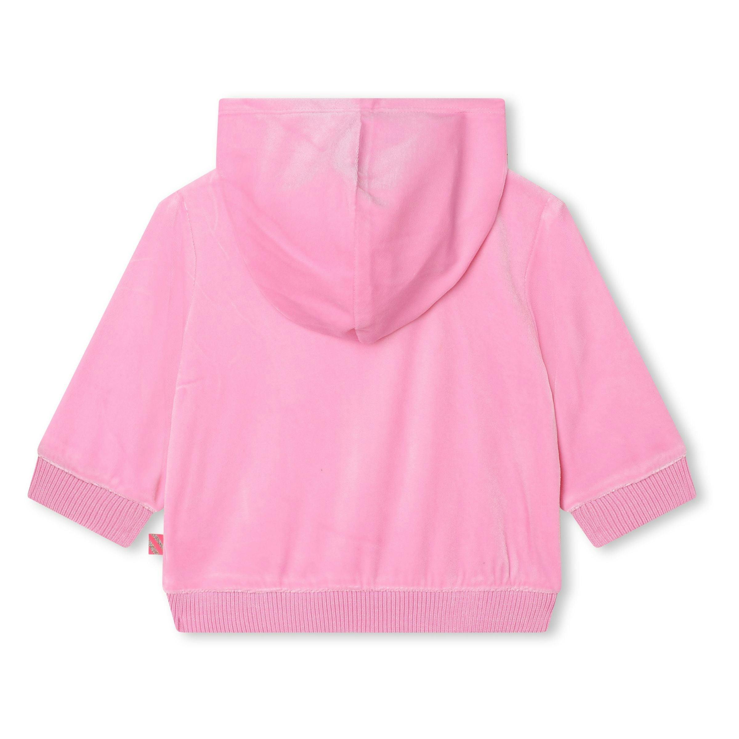 Pink Rainbow Zip Up Hoodie