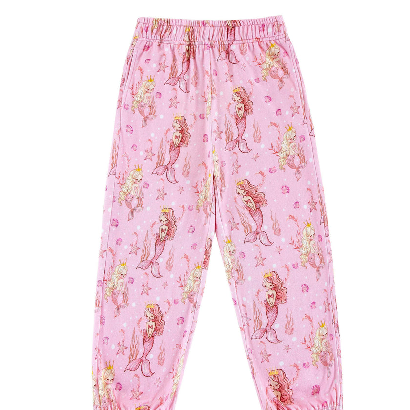 Soft Fleece Jogger, Mermaid