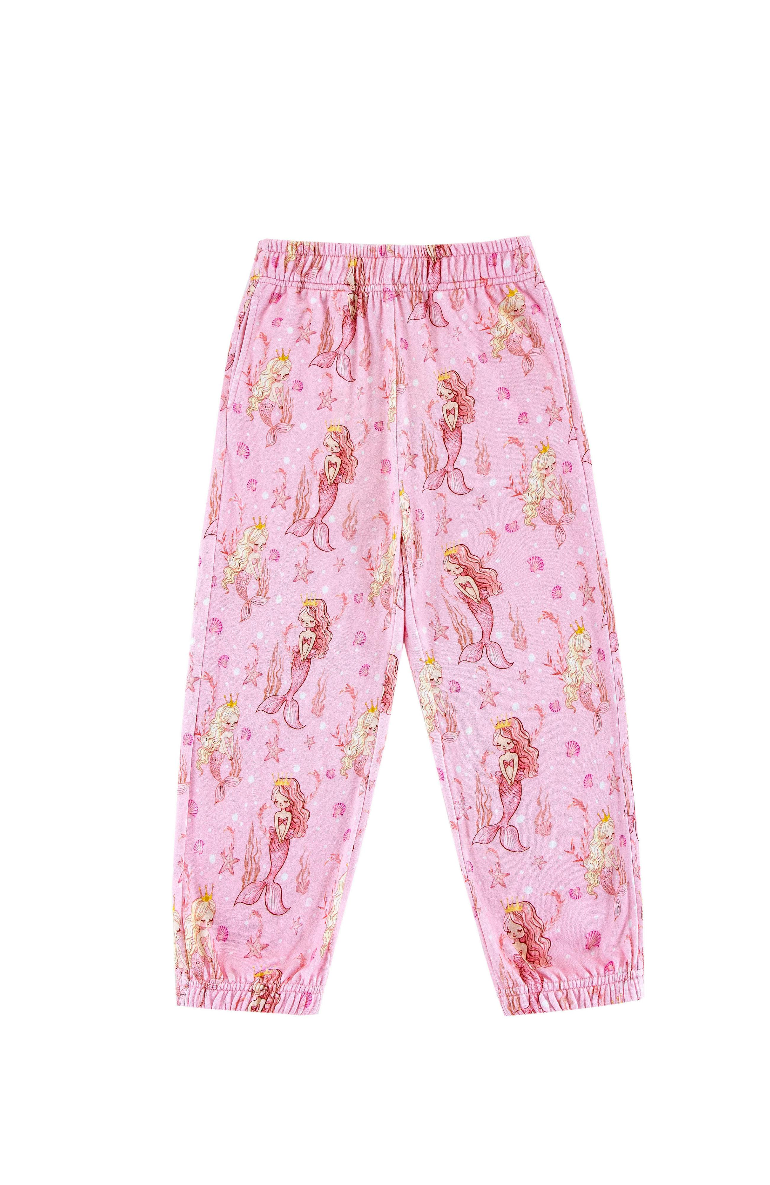 Soft Fleece Jogger, Mermaid