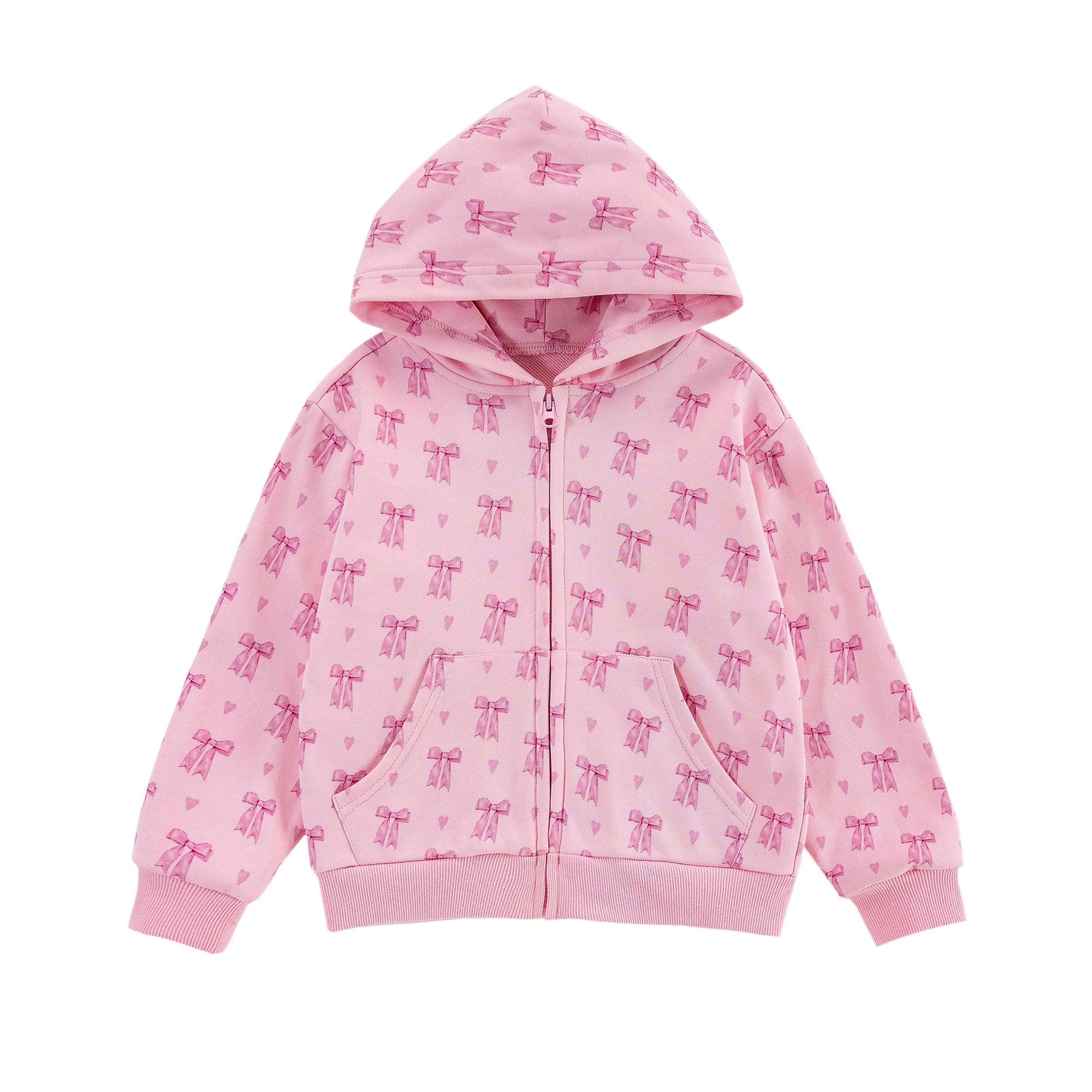 Mid Weight French Terry Zip-up Hoodie