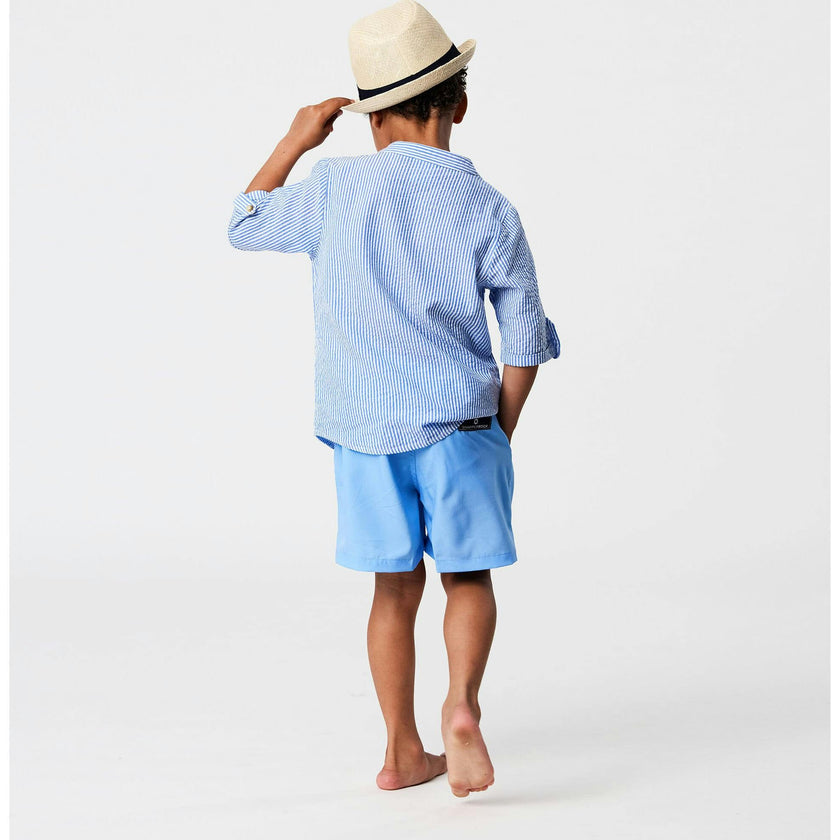 Frankie Seersucker Stripe Resort Shirt