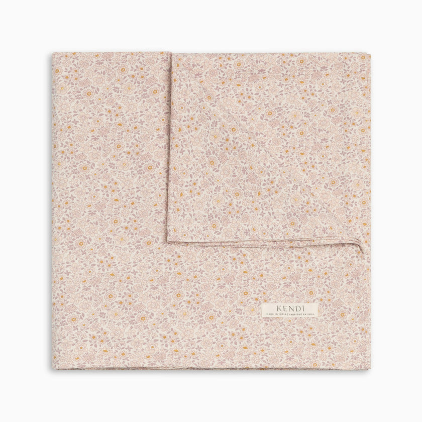 Swaddle Blanket - Primrose / Fog + Shell