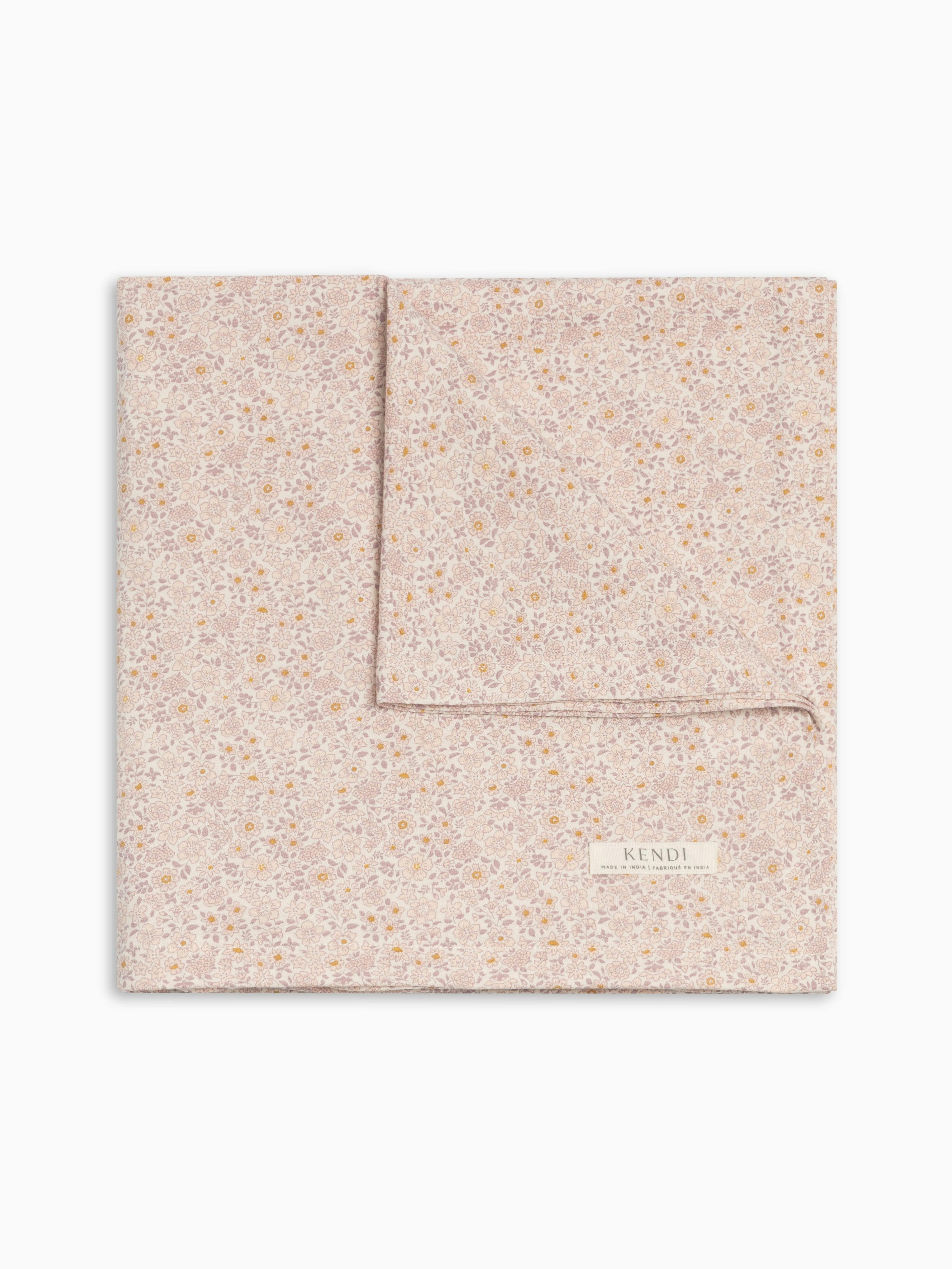 Swaddle Blanket - Primrose / Fog + Shell