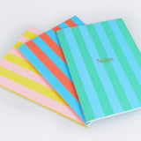 Striped Softcover Notebook Set