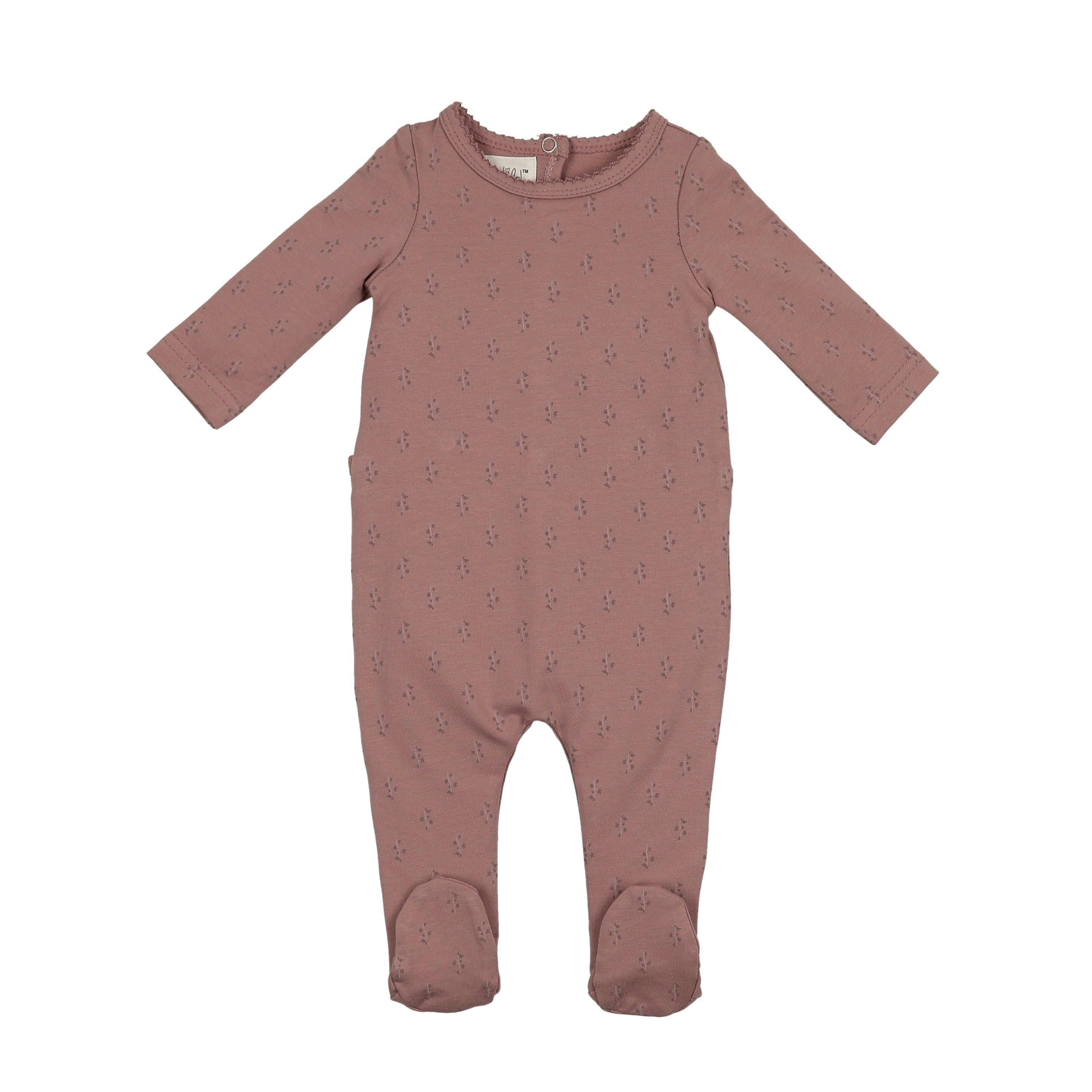 Printed Floral Footie
